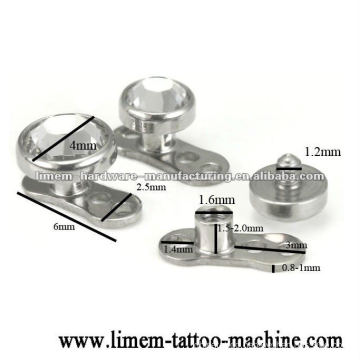 dermal anchor piercing jewelry